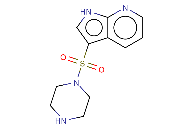 1-{1H-pyrrolo[2,3-b]pyridine-3-sulfonyl}piperazine