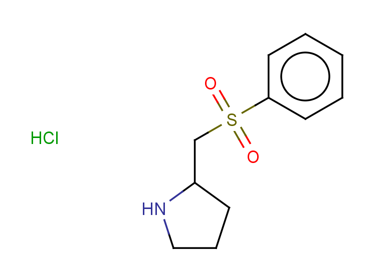 2-[(benzenesulfonyl)methyl]pyrrolidine hydrochloride