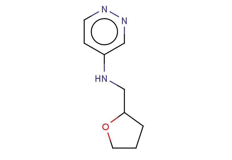 N-[(oxolan-2-yl)methyl]pyridazin-4-amine