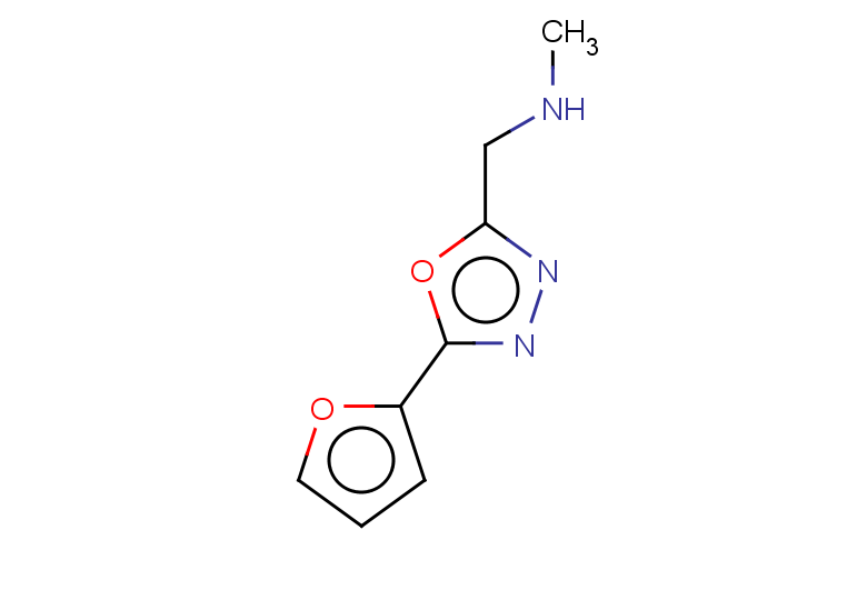 {[5-(furan-2-yl)-1,3,4-oxadiazol-2-yl]methyl}(methyl)amine