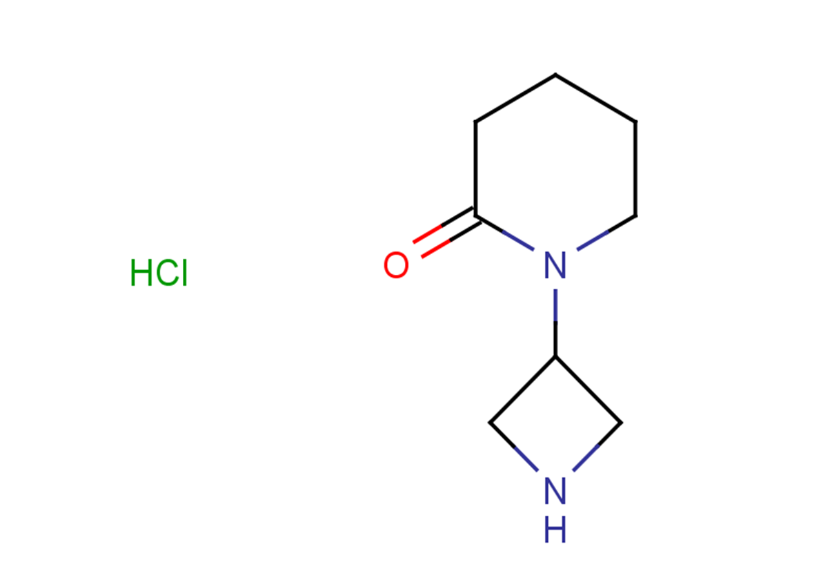 1-(azetidin-3-yl)piperidin-2-one hydrochloride