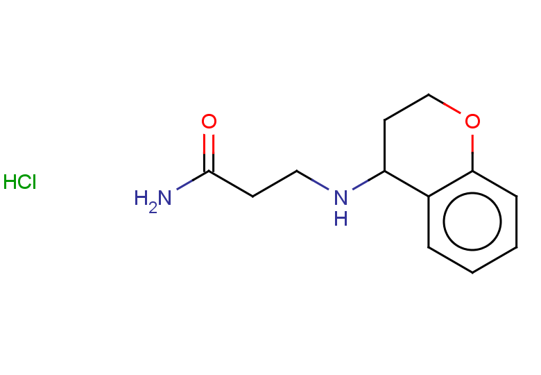 3-[(3,4-dihydro-2H-1-benzopyran-4-yl)amino]propanamide hydrochloride
