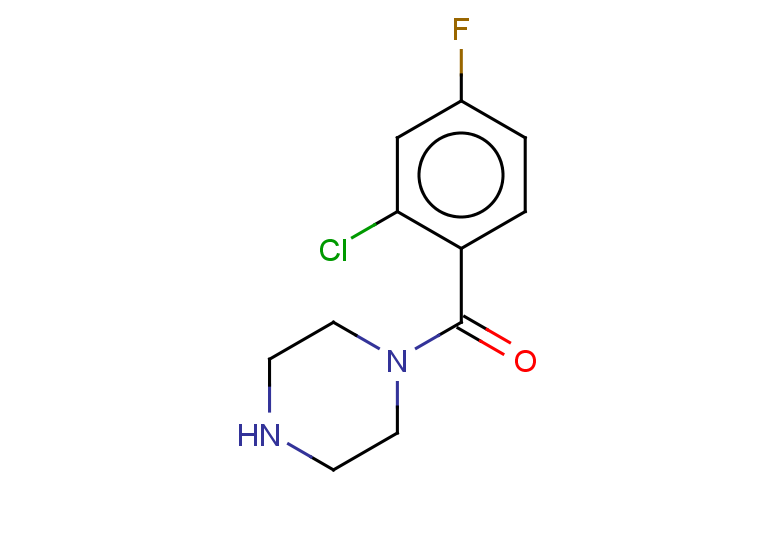 1-(2-chloro-4-fluorobenzoyl)piperazine