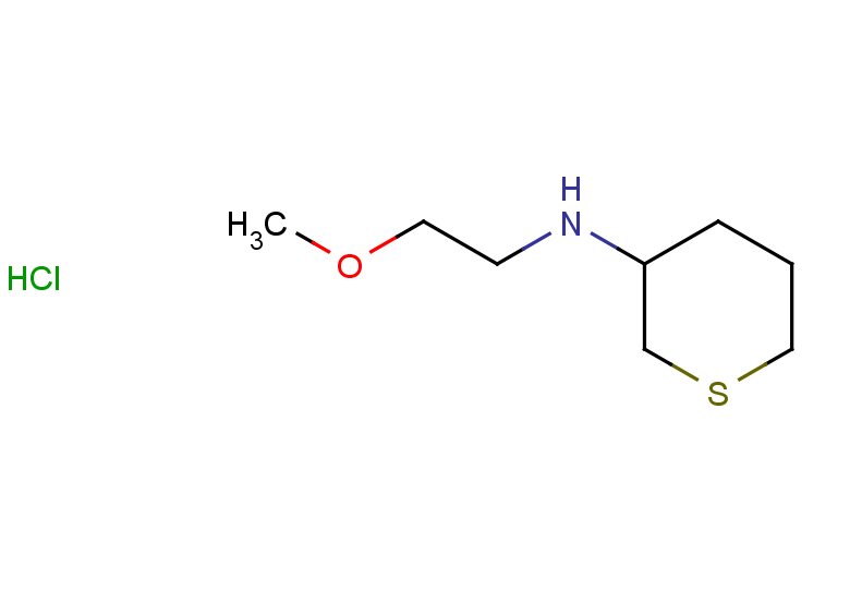N-(2-methoxyethyl)thian-3-amine hydrochloride