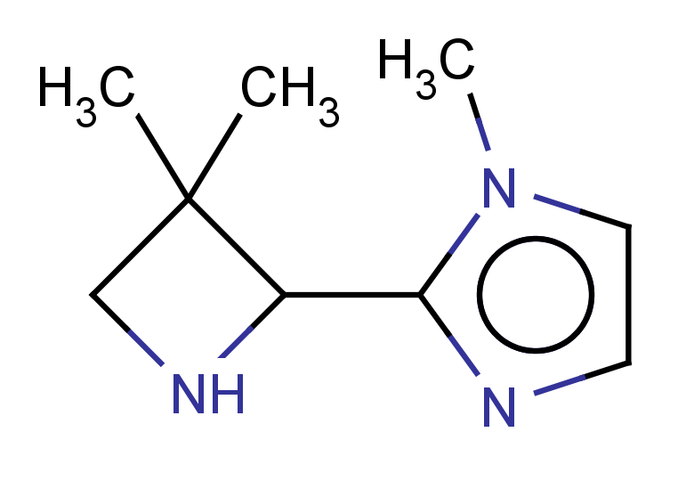 2-(3,3-dimethylazetidin-2-yl)-1-methyl-1H-imidazole