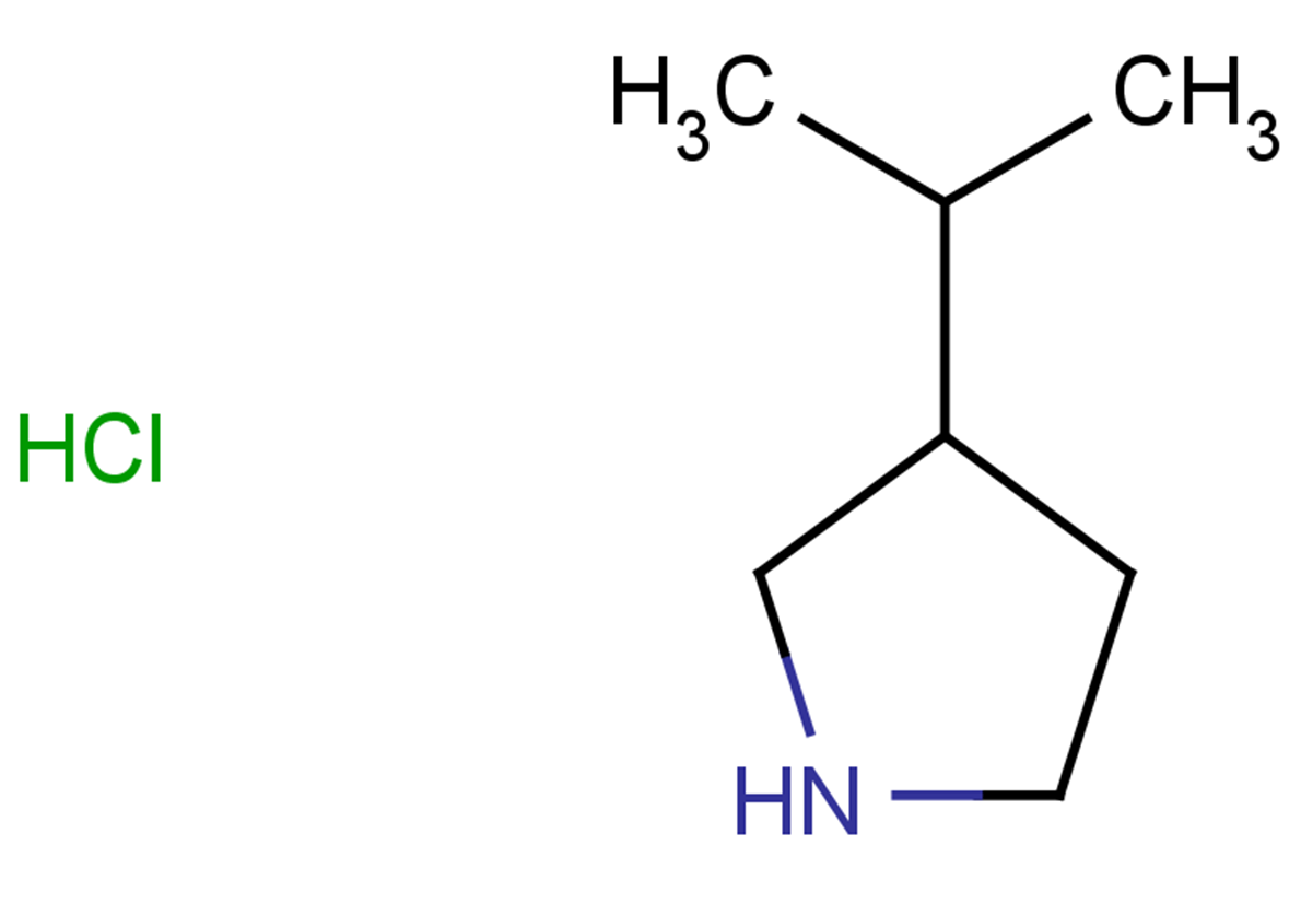 3-(propan-2-yl)pyrrolidine hydrochloride