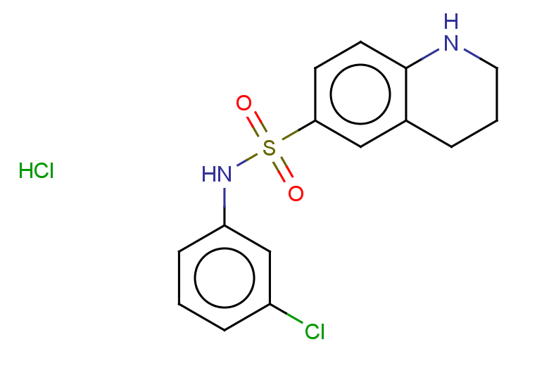 N-(3-chlorophenyl)-1,2,3,4-tetrahydroquinoline-6-sulfonamide hydrochloride