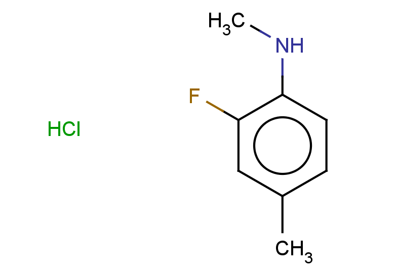 2-fluoro-N,4-dimethylaniline hydrochloride
