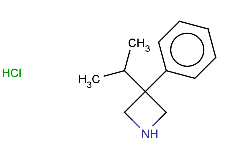 3-phenyl-3-(propan-2-yl)azetidine hydrochloride