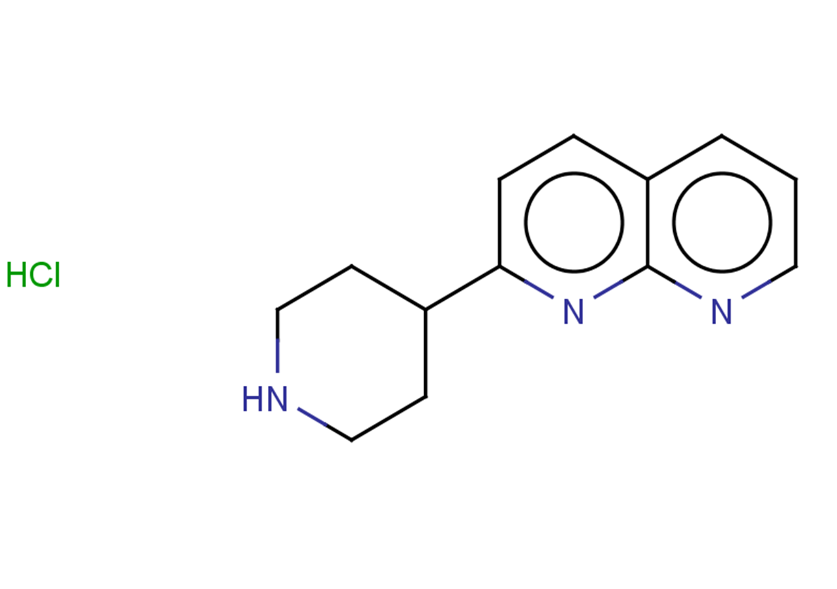 2-(piperidin-4-yl)-1,8-naphthyridine hydrochloride