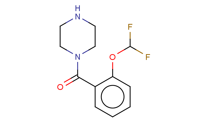 1-[2-(difluoromethoxy)benzoyl]piperazine