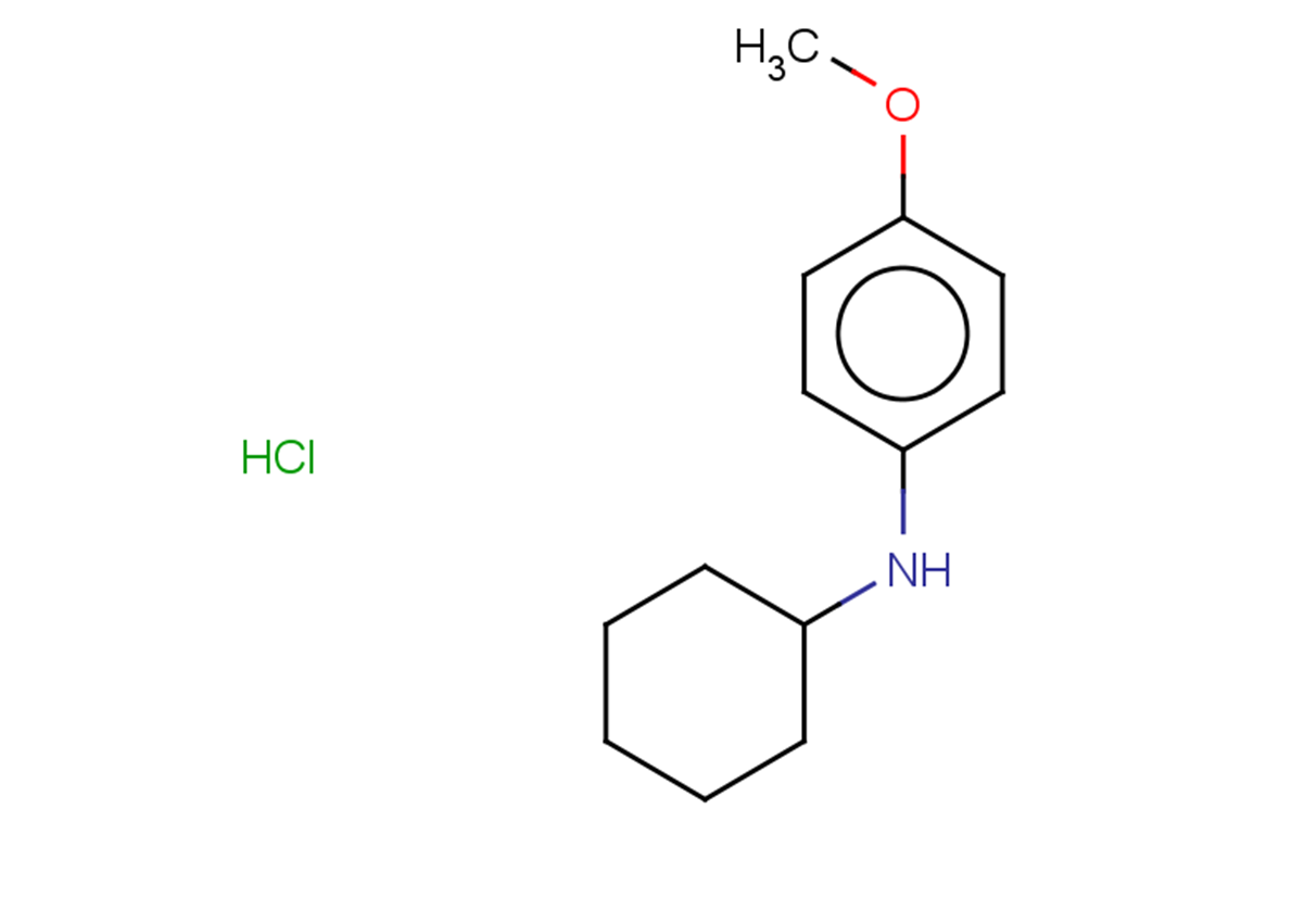 N-cyclohexyl-4-methoxyaniline hydrochloride