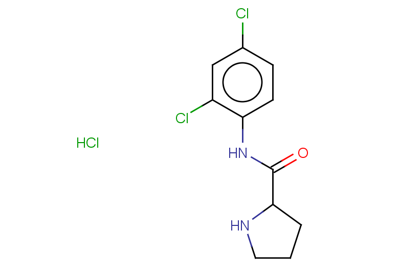 N-(2,4-dichlorophenyl)pyrrolidine-2-carboxamide hydrochloride