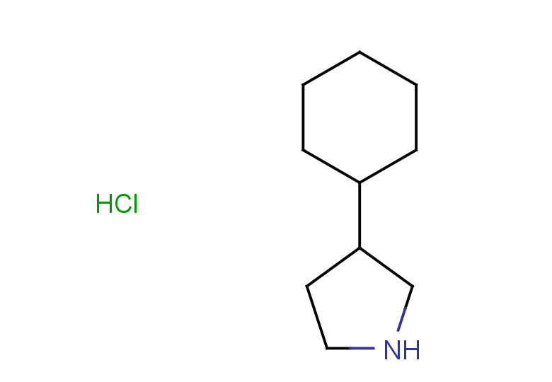 3-cyclohexylpyrrolidine hydrochloride