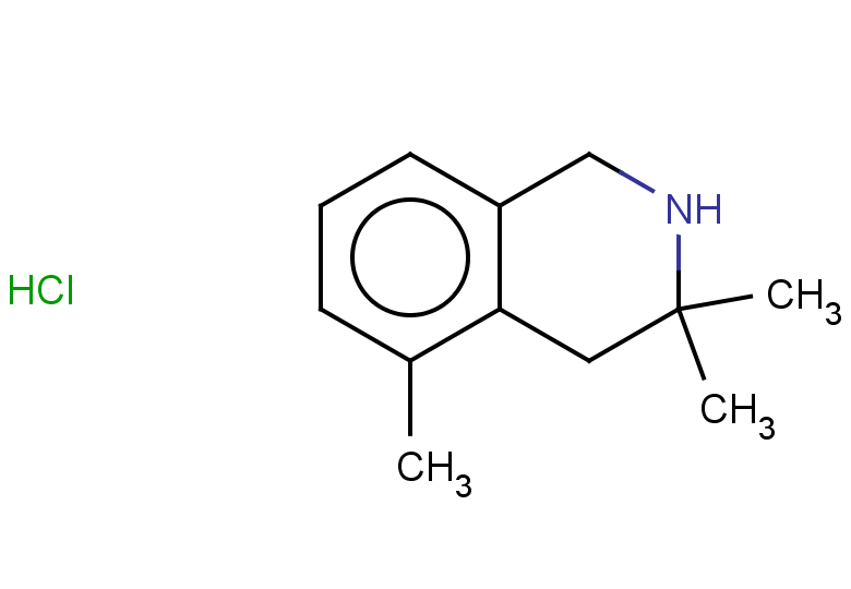 3,3,5-trimethyl-1,2,3,4-tetrahydroisoquinoline hydrochloride
