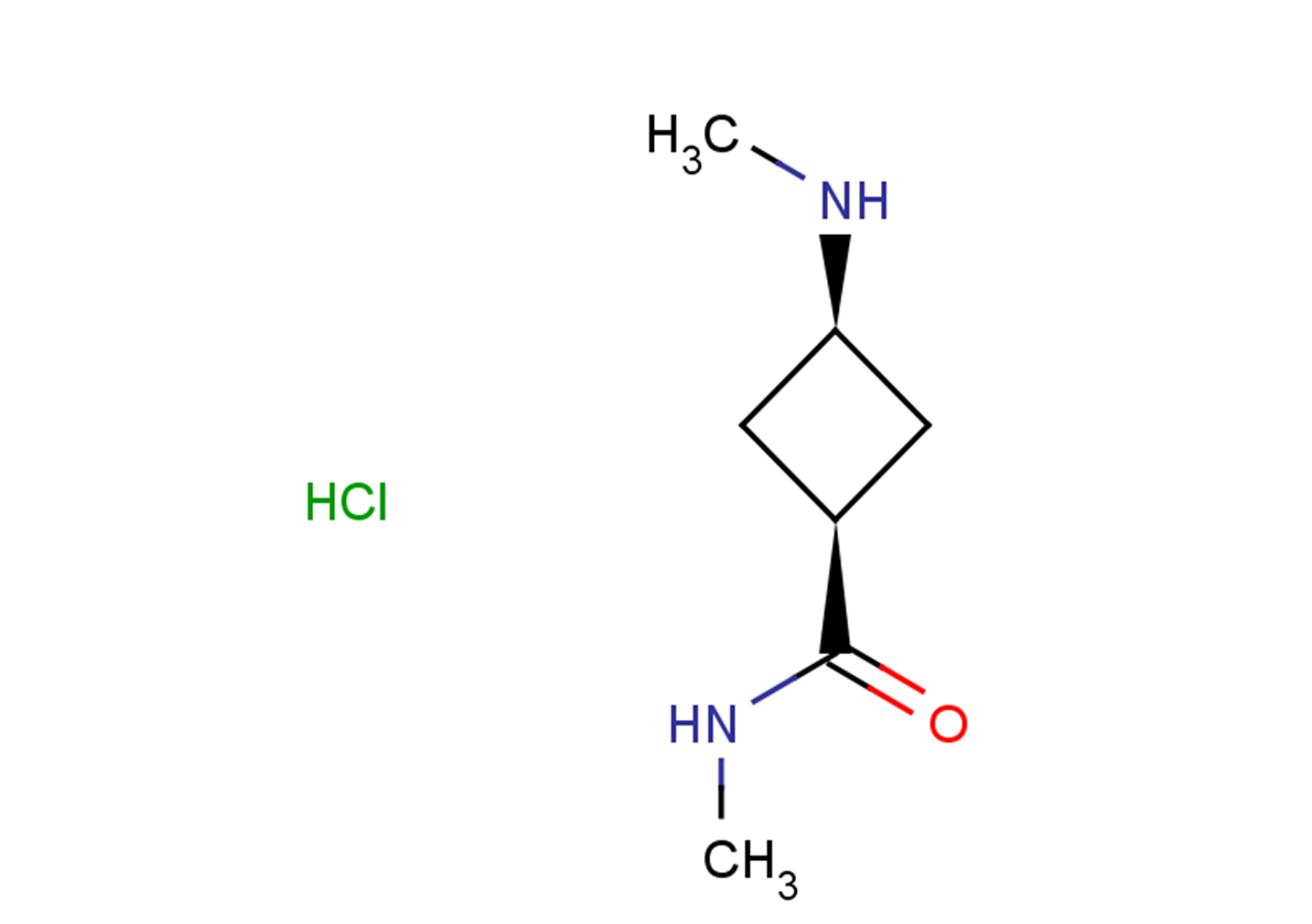 (1s,3s)-N-methyl-3-(methylamino)cyclobutane-1-carboxamide hydrochloride, cis