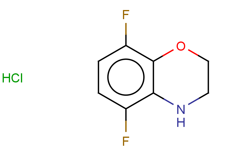 5,8-difluoro-3,4-dihydro-2H-1,4-benzoxazine hydrochloride