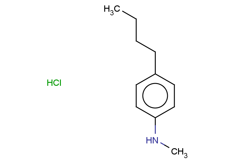 4-butyl-N-methylaniline hydrochloride