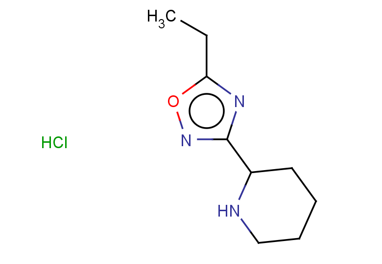 2-(5-ethyl-1,2,4-oxadiazol-3-yl)piperidine hydrochloride