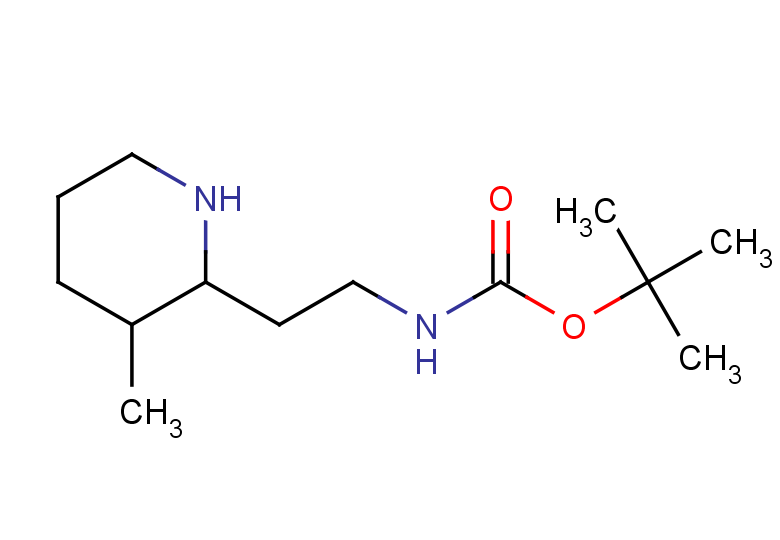 tert-butyl N-[2-(3-methylpiperidin-2-yl)ethyl]carbamate