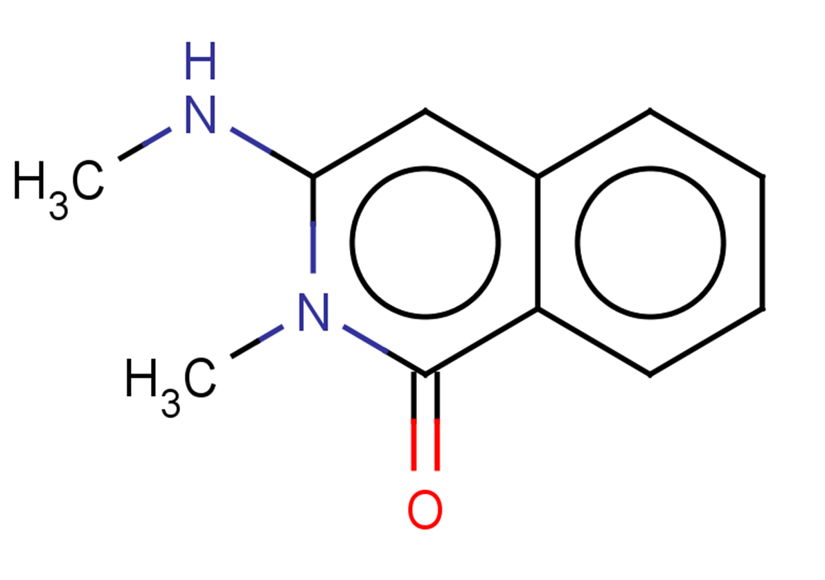 2-methyl-3-(methylamino)-1,2-dihydroisoquinolin-1-one
