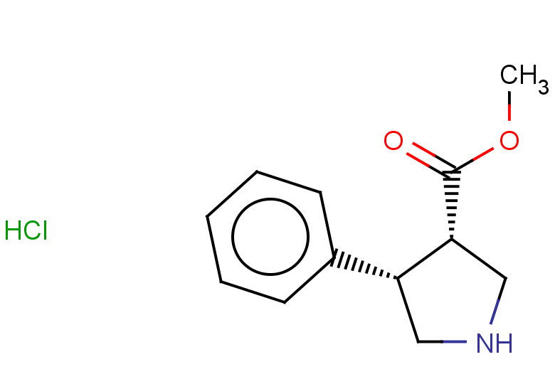 rac-methyl (3R,4R)-4-phenylpyrrolidine-3-carboxylate hydrochloride
