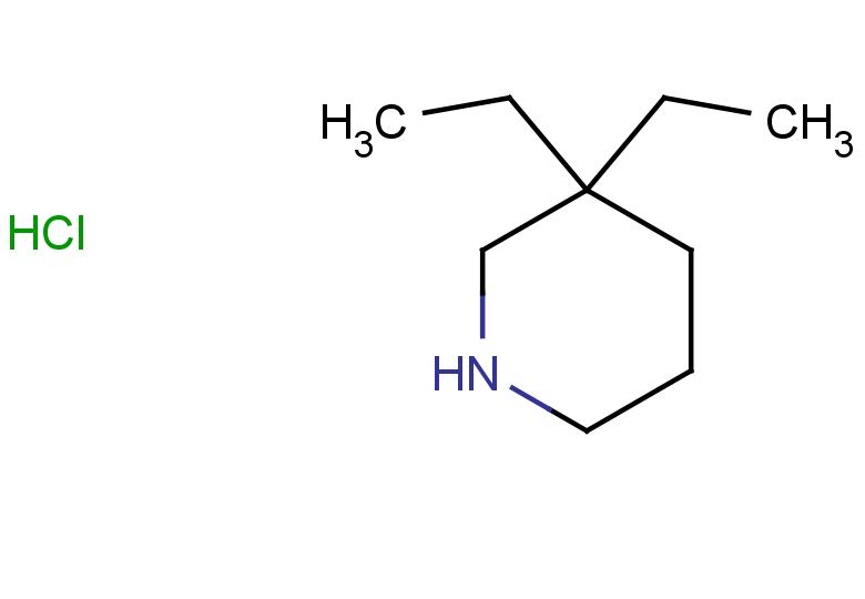 3,3-diethylpiperidine hydrochloride