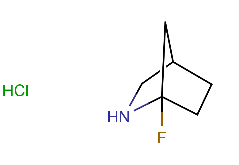 1-fluoro-2-azabicyclo[2.2.1]heptane hydrochloride