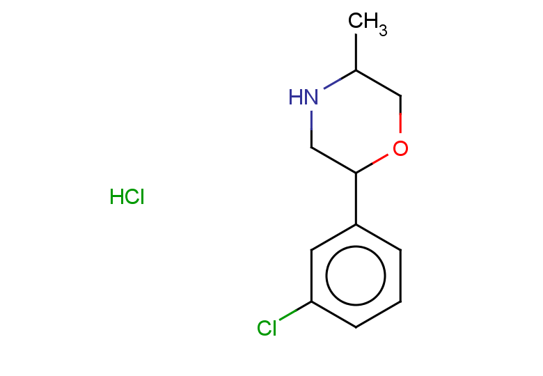 2-(3-chlorophenyl)-5-methylmorpholine hydrochloride, Mixture of diastereomers