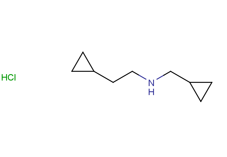 (2-cyclopropylethyl)(cyclopropylmethyl)amine hydrochloride