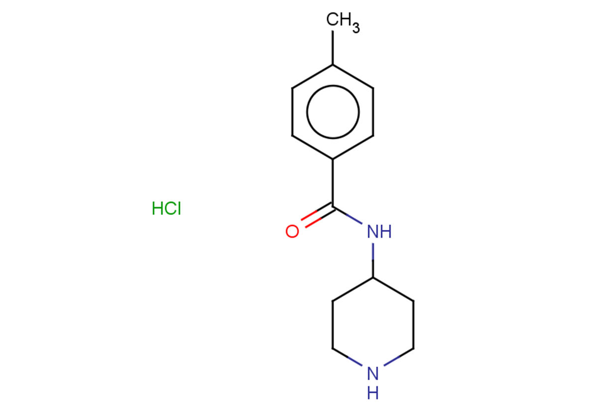 4-methyl-N-(piperidin-4-yl)benzamide hydrochloride