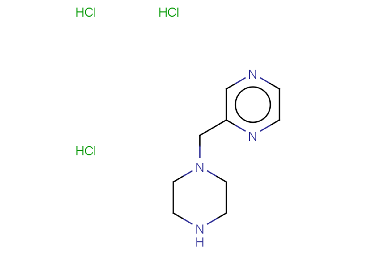 2-[(piperazin-1-yl)methyl]pyrazine trihydrochloride