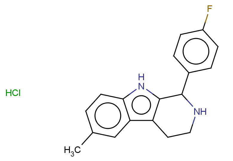 1-(4-fluorophenyl)-6-methyl-1H,2H,3H,4H,9H-pyrido[3,4-b]indole hydrochloride