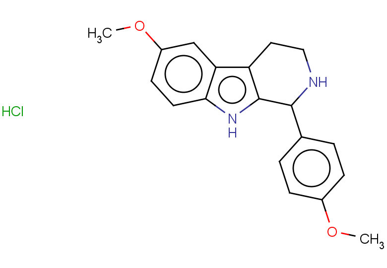 6-methoxy-1-(4-methoxyphenyl)-1H,2H,3H,4H,9H-pyrido[3,4-b]indole hydrochloride