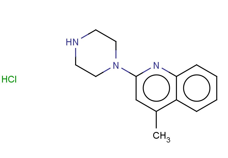 4-methyl-2-(piperazin-1-yl)quinoline hydrochloride