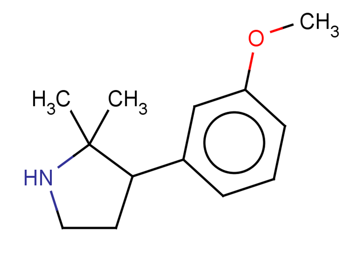 3-(3-methoxyphenyl)-2,2-dimethylpyrrolidine