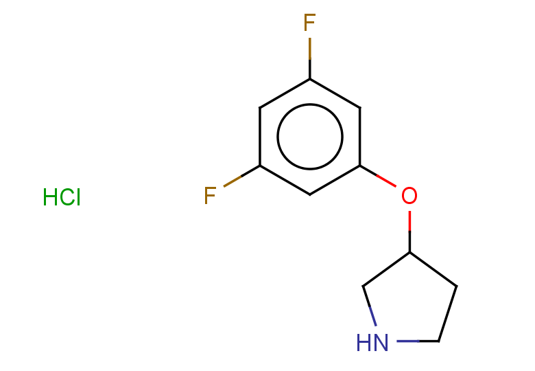 3-(3,5-difluorophenoxy)pyrrolidine hydrochloride