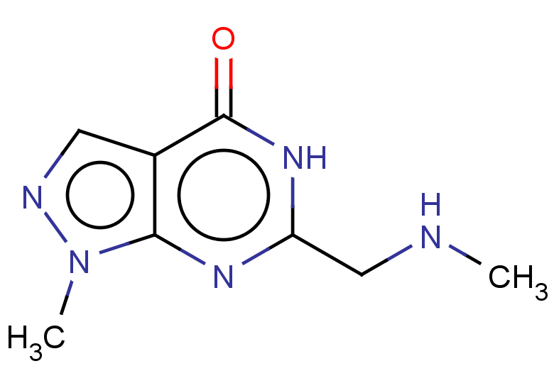 1-methyl-6-[(methylamino)methyl]-1H,4H,5H-pyrazolo[3,4-d]pyrimidin-4-one