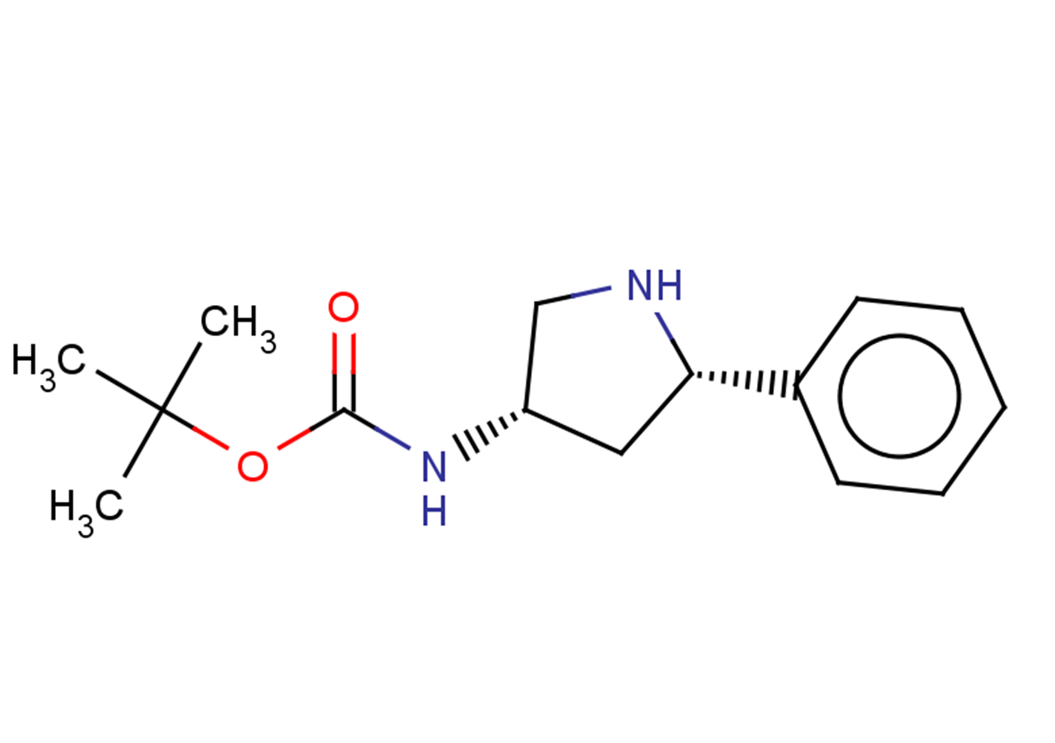 rac-tert-butyl N-[(3R,5R)-5-phenylpyrrolidin-3-yl]carbamate, cis