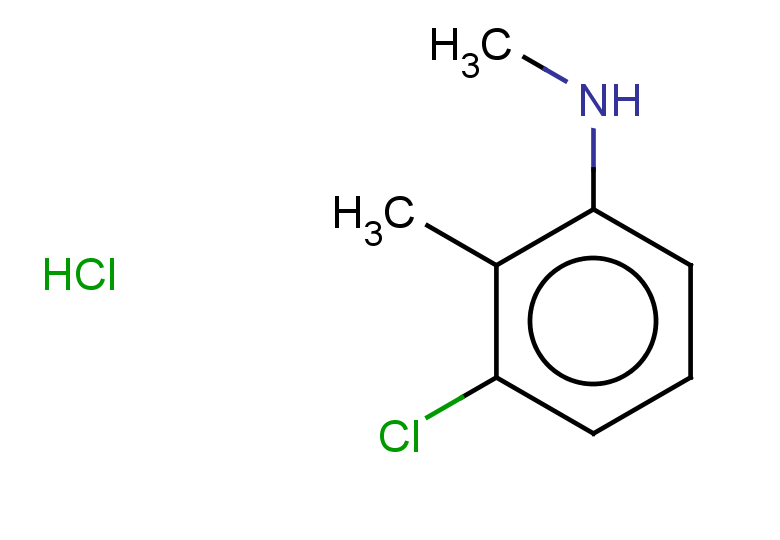 3-chloro-N,2-dimethylaniline hydrochloride