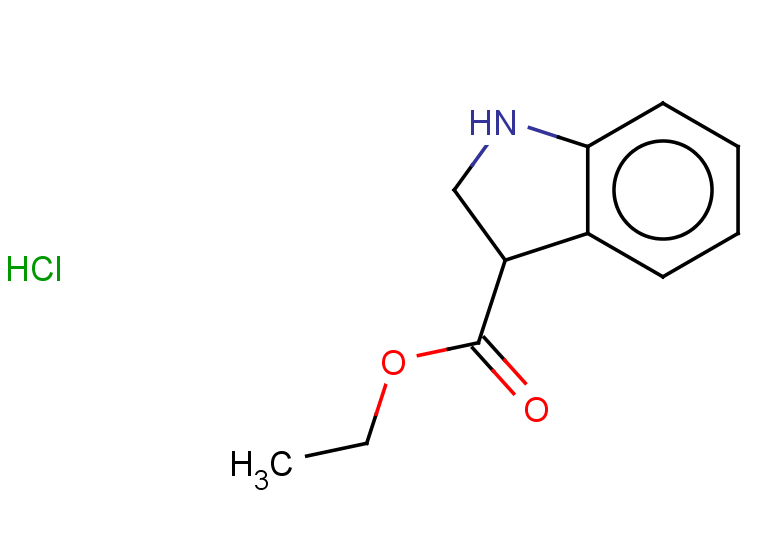 ethyl 2,3-dihydro-1H-indole-3-carboxylate hydrochloride