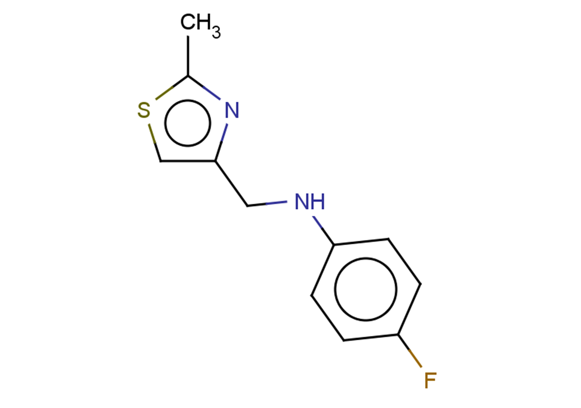 4-fluoro-N-[(2-methyl-1,3-thiazol-4-yl)methyl]aniline