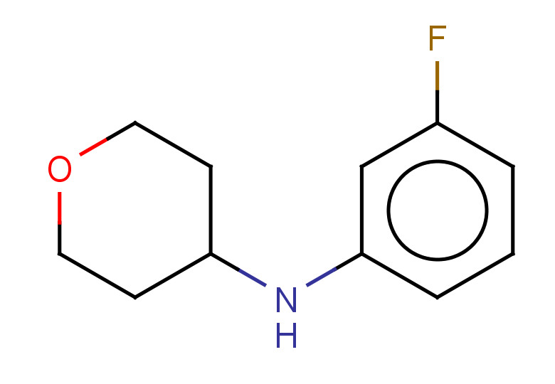 N-(3-fluorophenyl)oxan-4-amine
