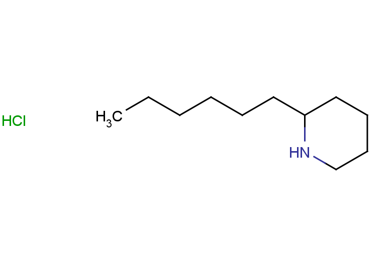 2-hexylpiperidine hydrochloride