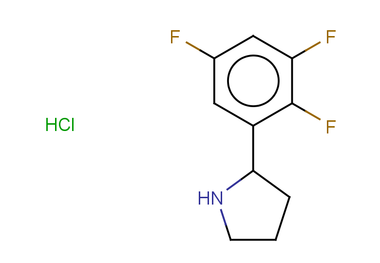 2-(2,3,5-trifluorophenyl)pyrrolidine hydrochloride