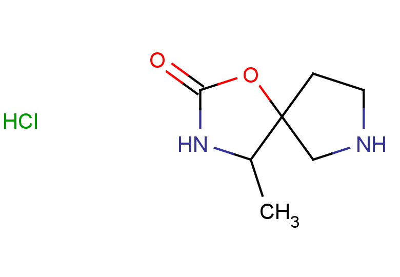 4-methyl-1-oxa-3,7-diazaspiro[4.4]nonan-2-one hydrochloride