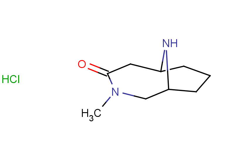 3-methyl-3,10-diazabicyclo[4.3.1]decan-4-one hydrochloride