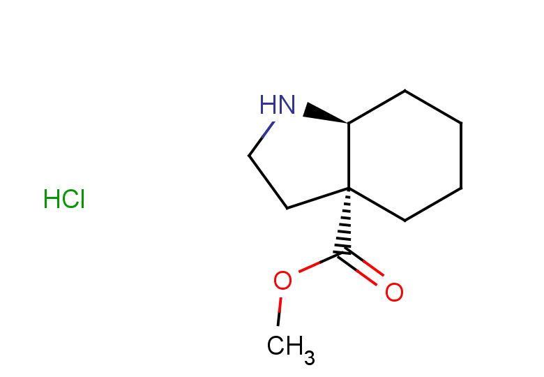 rac-methyl (3aR,7aS)-octahydro-1H-indole-3a-carboxylate hydrochloride, cis