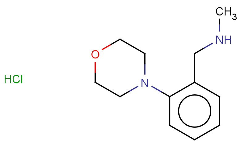 methyl({[2-(morpholin-4-yl)phenyl]methyl})amine hydrochloride