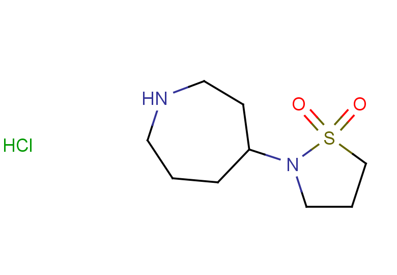 2-(azepan-4-yl)-1lambda6,2-thiazolidine-1,1-dione hydrochloride